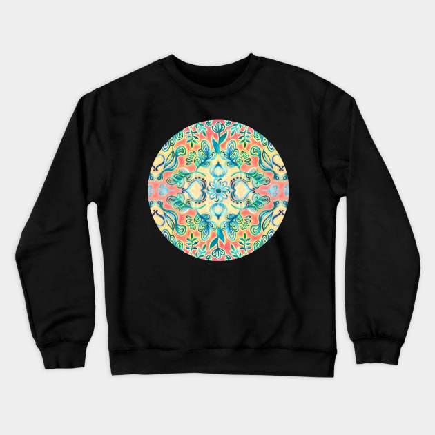 Summer Island Dreams Crewneck Sweatshirt by micklyn